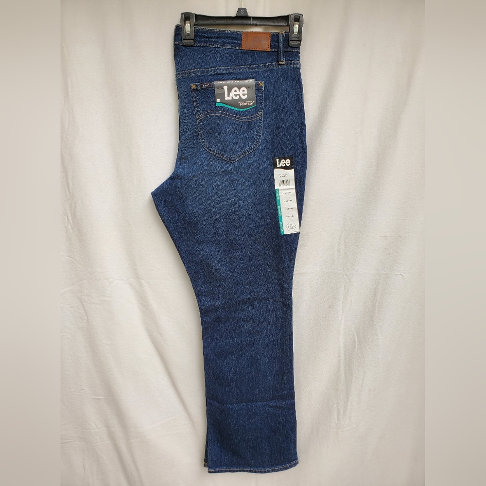 Lee Midrise Bootcut Jeans Indigo Women's Plus Size 20